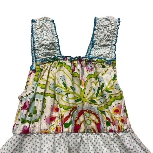 Mustard Pie Sleeveless Ruffle Dress Size 2T - Picture 4 of 5